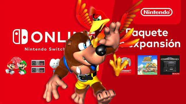 Banjo-Kazooie se sumar� a Nintendo Switch Online + Paquete de Expansi�n en enero de 2022.