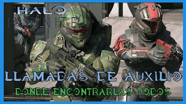 Halo Infinite: TODAS las Llamadas de auxilio, ubicaci�n y recompensas - Halo Infinite