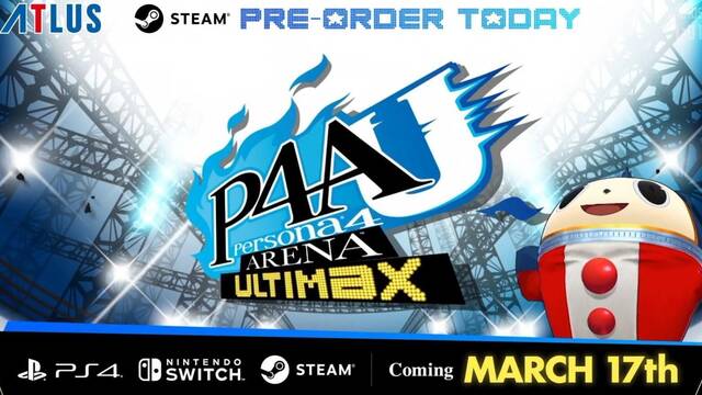 Persona 4 Arena Ultimax anunciado para PS4, Nintendo Switch y PC