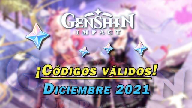 Genshin Impact: Todos los códigos de recompensas en diciembre de 2021