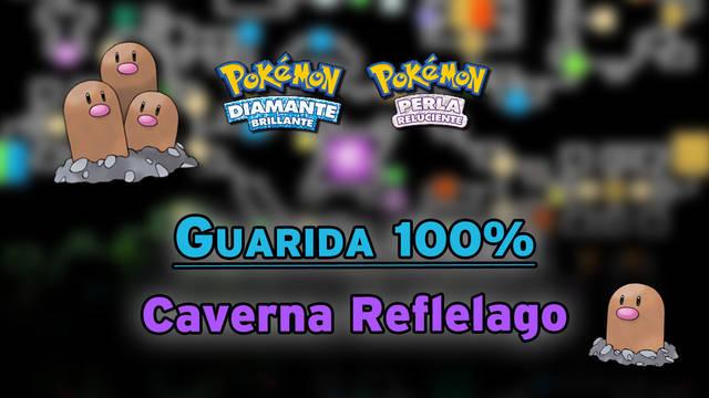 Caverna Reflelago en Diamante Brillante y Perla Reluciente: Todos los Pokémon
