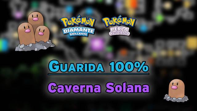 Caverna Solana en Diamante Brillante y Perla Reluciente: Todos los Pokémon - Pokémon Diamante Brillante / Perla Reluciente