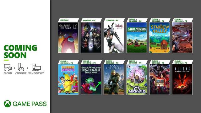 Nuevos juegos de Xbox Game Pass en la primera quincena de diciembre.