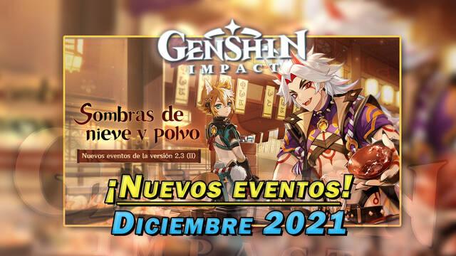 Genshin Impact: Nuevos eventos y gachapón de la versión 2.3, parte 2 - Fechas y detalles