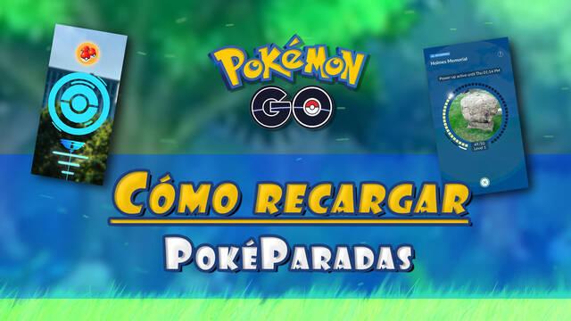 Cómo recargar Poképaradas en Pokémon GO: Mejoras, niveles y recompensas