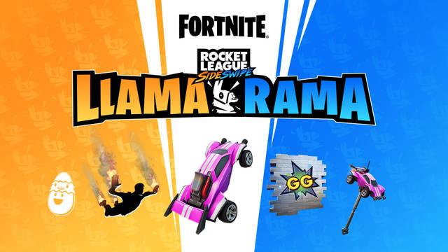 Llama-Rama en Fortnite y Rocket League Sideswipe: Desafíos y recompensas 2021