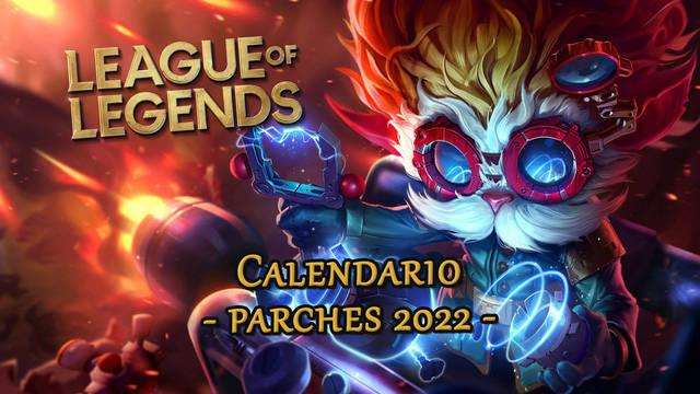League of Legends - Calendario de parches para el año 2022