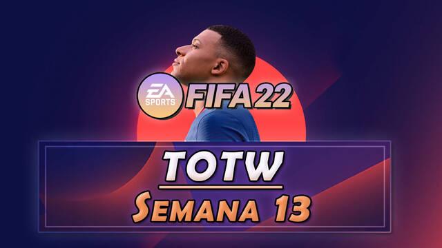 FIFA 22: TOTW 13 ya disponible con Courtois, Sterling y Barella