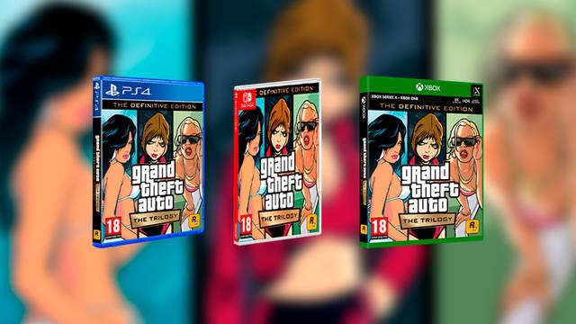 GTA The Trilogy retrasa las versiones físicas en PlayStation, Xbox y Switch