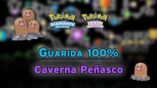 Caverna Peñasco en Diamante Brillante y Perla Reluciente: Todos los Pokémon