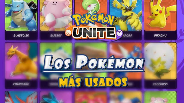 Pokémon Unite - La lista de los 20 Pokémon más usados por la comunidad