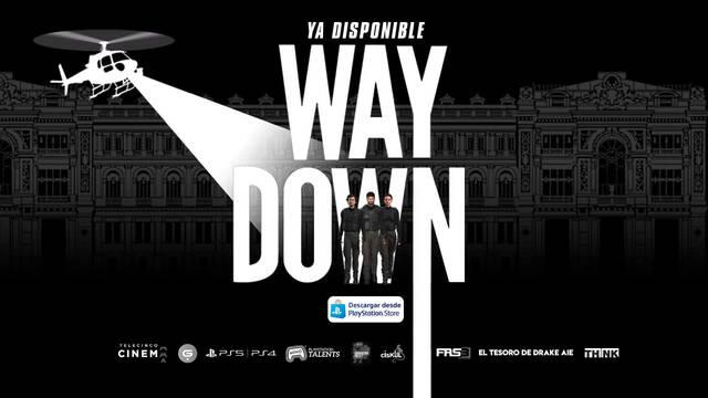 Ya disponible Way Down, el juego español que adapta la película del mismo nombre.