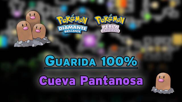 Cueva Pantanosa en Diamante Brillante y Perla Reluciente: Todos los Pokémon - Pokémon Diamante Brillante / Perla Reluciente