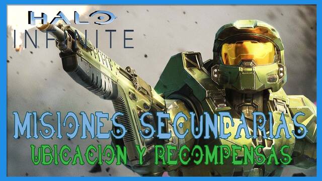 Halo Infinite: TODAS las misiones secundarias y recompensas