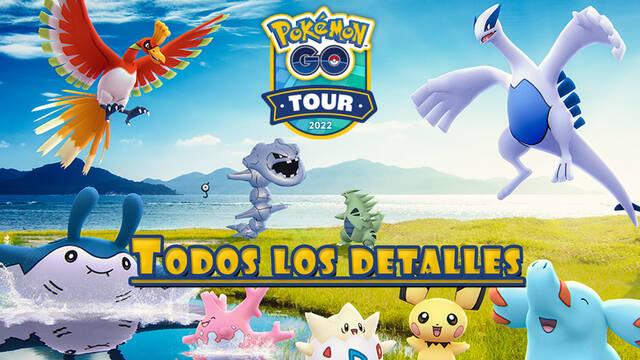 Tour de Pokémon GO Johto: Todos los detalles, fechas y precio