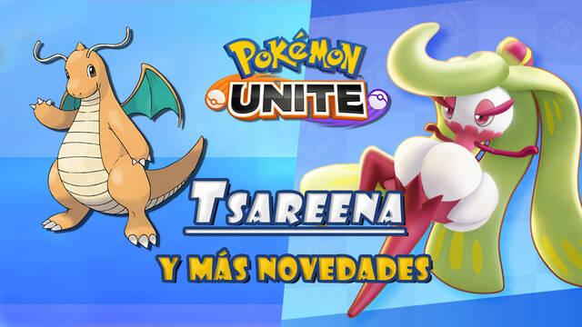 Pokémon Unite: Tsareena ya está disponible y Dragonite próximamente