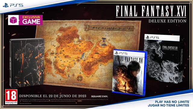 Final Fantasy 16 Deluxe Edition - Reserva en GAME