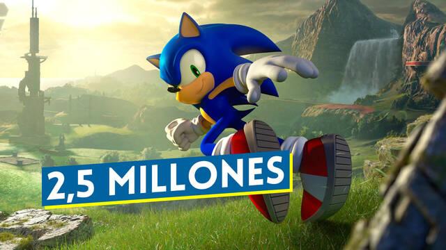 Sonic Frontiers supera los 2,5 millones en un mes