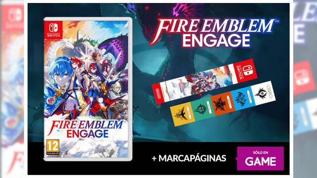 Fire Emblem Engage con marcapáginas de regalo con la reserva en GAME