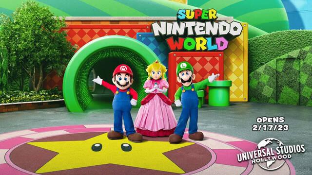 Super Nintendo World en EE.UU. abrir� sus puertas en febrero de 2023