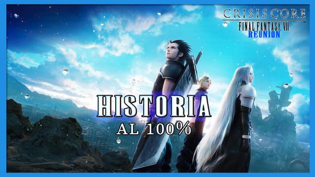 Historia al 100% Crisis Core FF VII - Reunion - Crisis Core -Final Fantasy VII- Reunion