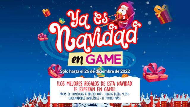 Ofertas de Navidad en GAME hasta el 26 de diciembre en consolas, juegos y PC