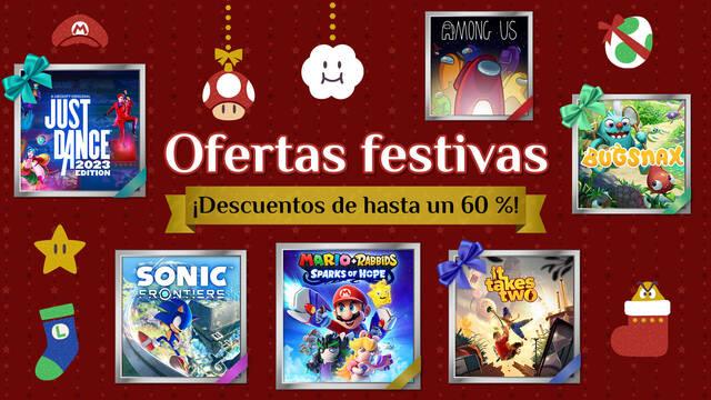 Ofertas Festivas en la eShop de Nintendo Switch.