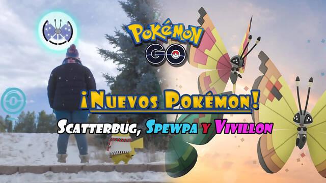 Scatterbug, Spewpa y Vivillon debutan en Pok�mon GO
