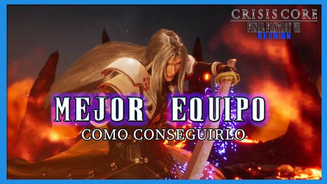Crisis Core FFVII Reunion: Cómo conseguir el mejor equipo - Crisis Core -Final Fantasy VII- Reunion