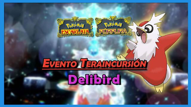 Evento de Teraincursiones de Delibird en Pok�mon Escarlata y P�rpura: Fechas, detalles y recompensas