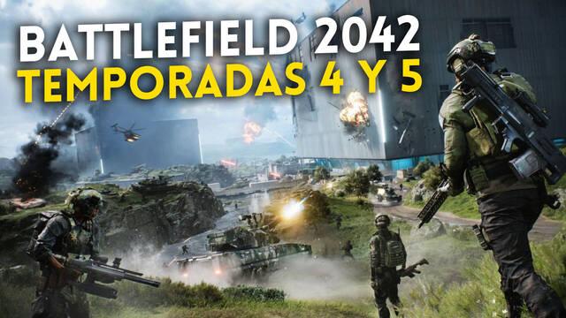 Nuevos detalles de las Temporadas 4 y 5 de Battlefield 2042