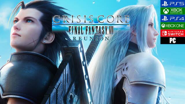 Comparativa gráfica de Crisis Core Final Fantasy VII Reunion con el juego  original de PSP