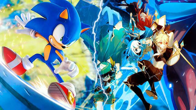 Lucha entre fans de Sonic Frontiers y Genshin Impact en The Game Awards 2022