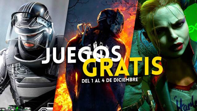Juegos gratis del fin de semana del 1 al 4 de diciembre de 2023.