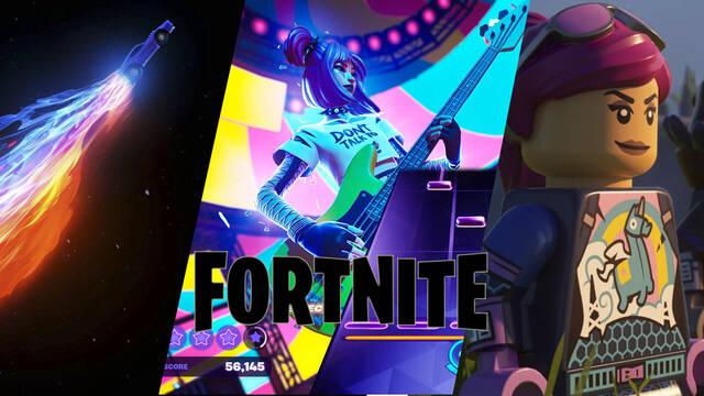 Los modos LEGO Fortnite, Rocket Racing y Fortnite Festival han venido para quedarse