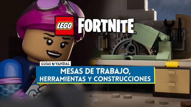 Mesas de trabajo en LEGO Fortnite y todas las recetas de construcci�n - LEGO Fortnite