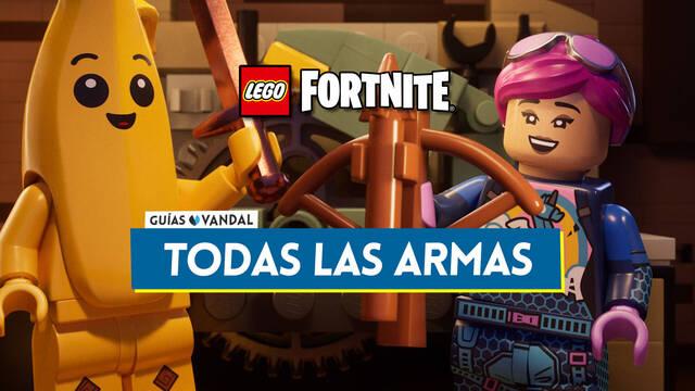 LEGO Fortnite: TODAS las armas, herramientas y equipamientos y c�mo conseguirlas - LEGO Fortnite