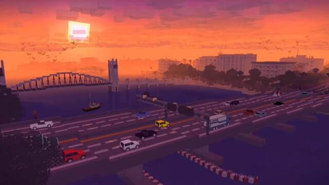 Un youtuber recrea el tr�iler de GTA 6 en Minecraft