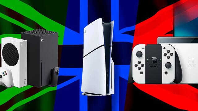 Ventas noviembre 2023 Reino Unido en consolas y juegos