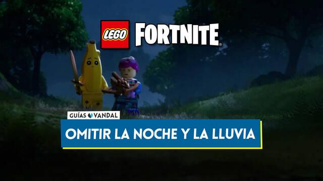 LEGO Fortnite: C�mo saltarse la noche y evitar la lluvia f�cilmente (Truco) - LEGO Fortnite