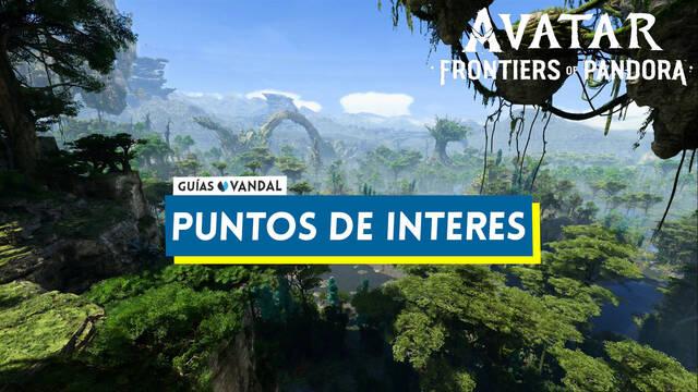 TODOS los punto de inter�s en Avatar: Frontiers of Pandora - Avatar: Frontiers of Pandora