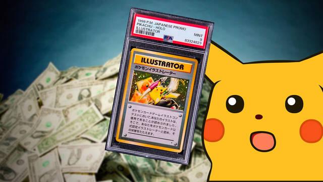 Pikachu Illustrator carta subastada por 2 millones de d�lares