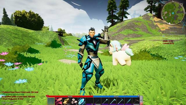 Captura de pantalla de DreamWorld