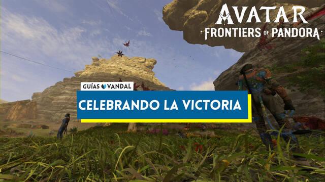 Celebrando la victoria al 100% en Avatar: Frontiers of Pandora - Avatar: Frontiers of Pandora