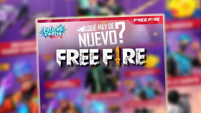 FREE FIRE MAX | Agenda semanal del 20 al 26 de diciembre: Todas las novedades de la tienda