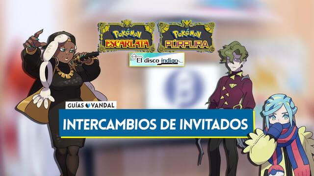 Invitados del club en Pok�mon El disco �ndigo: Todos los intercambios y recompensas - Pok�mon Escarlata y P�rpura