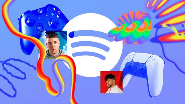 Artistas y canciones m�s escuchados de Spotify en consolas durante 2023.