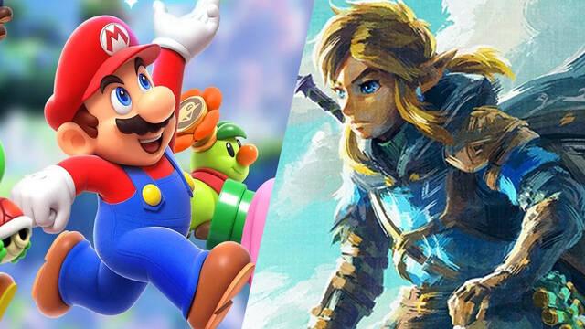 Juegos GOTY 2023: Según estimaciones, ¿cuánta gente habría terminado Zelda: Tears of the Kingdom y Super Mario Bros. Wonder?