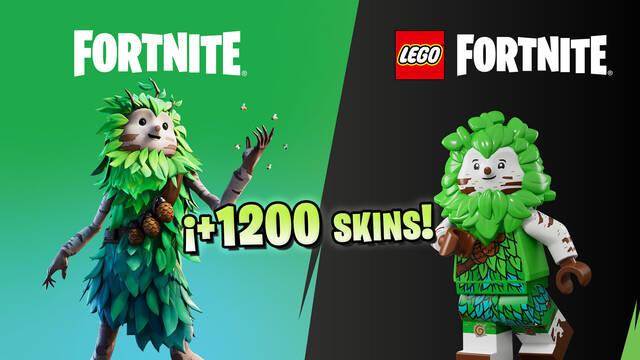 Fortnite recibe m�s de 1200 skins de LEGO gratuitas 