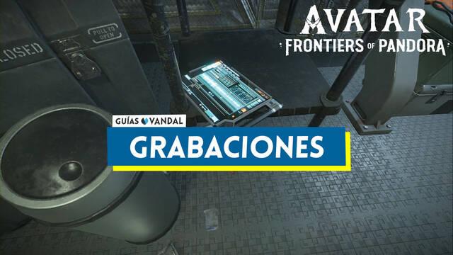 TODAS las grabaciones y notas y ubicaci�n en Avatar: Frontiers of Pandora - Avatar: Frontiers of Pandora